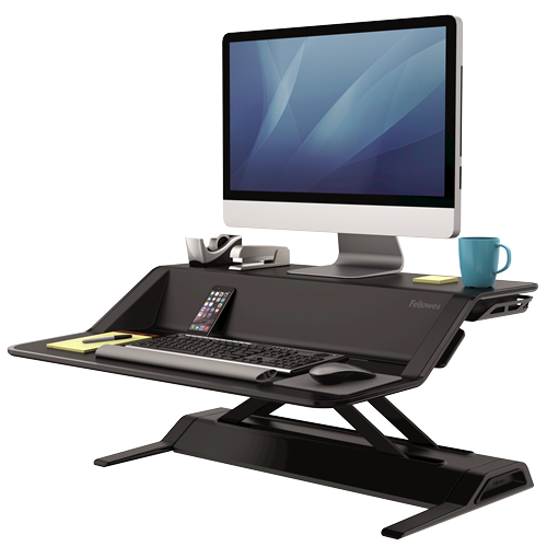 fellowes sit stand lotus